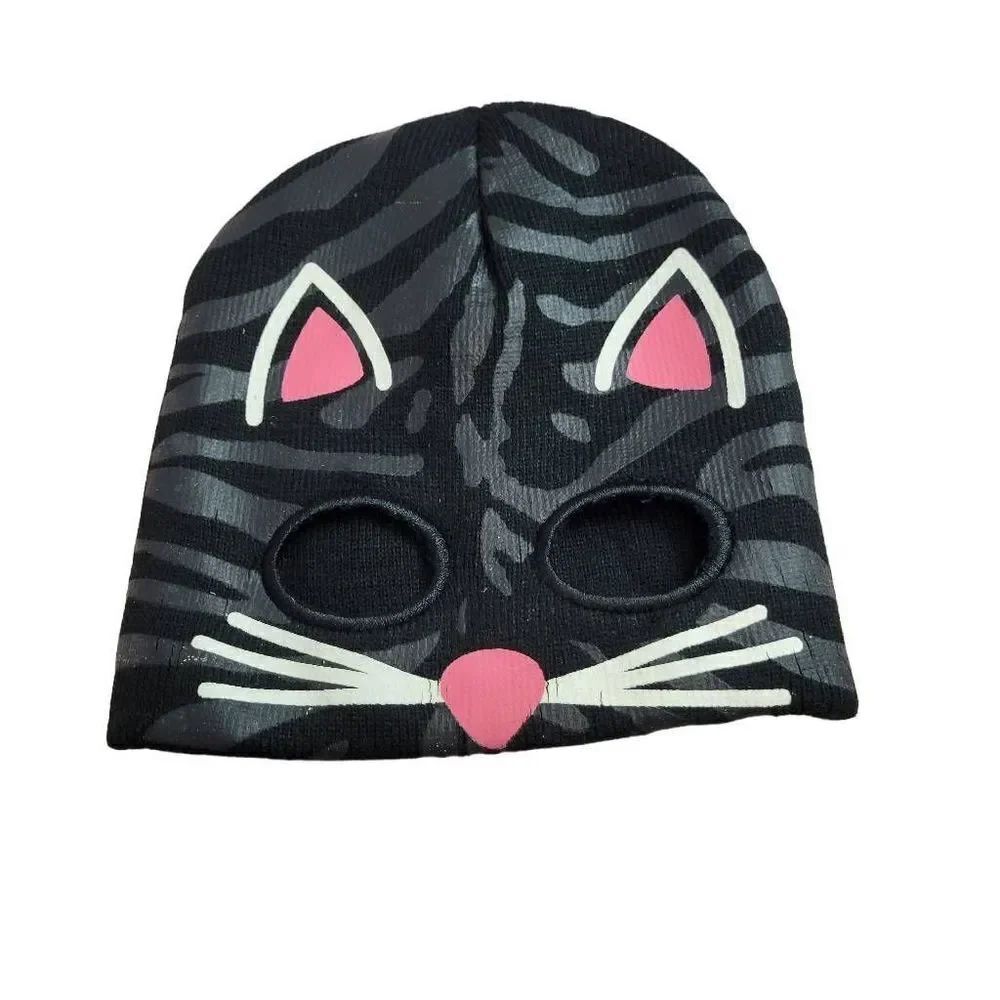 Cat hat ski mask toddler size